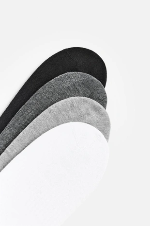 Набор из четырех пар носков с контрастными полосами - Заказать в России