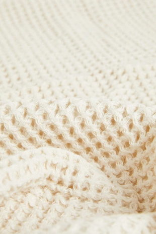 Хлопчатобумажное банное полотенце вафельной вязки- Заказать в России