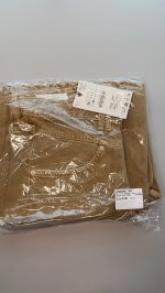 Zara ДЖИНСЫ TRF BAGGY С НИЗКОЙ ПОСАДКОЙ Ochre | 8197/215/703