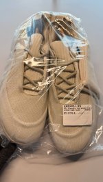 Zara ТРИКОТАЖНЫЕ КРОССОВКИ С ОБЪЕМНОЙ ПОДОШВОЙ Bone White | 2342/620/120