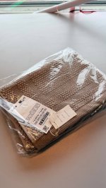 Zara Антискользящий хлопковый вантузов коврик Dark beige | 9599/015/731