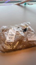 Zara ВЯЗАНЫЙ ДЖЕМПЕР С ШЕРСТЬЮ И КОМБИНИРОВАННОЙ ТКАНЬЮ Sand | 2142/176/711