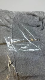 Zara УКОРОЧЕННАЯ ТОЛСТОВКА ИЗ ТКАНИ С МЕТАЛЛИЗИРОВАННОЙ НИТЬЮ Grey marl | 6050/014/803