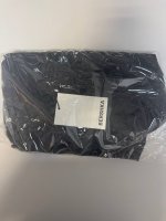 Bershka Мини-платье из бенгалина с расклешенной юбкой Navy | 5866/692/401