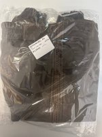 Bershka Куртка оверсайз из искусственной кожи Brown|1524/718