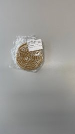 Zara Набор бумажных подставок (упаковка из 4 штук) camel | 5207/550/707