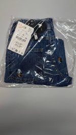 Zara ДЖИНСЫ BAGGY С ВЫШИВКОЙ MICKEY MOUSE AND FRIENDS © DISNEY Mid-blue | 4441/665/427