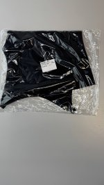 Zara Топ с галстуком на шее из ребристого материала Black | 1044/626/800