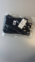 Zara ЛЕГИНСЫ С ЗОЛОТИСТЫМИ ПУГОВИЦАМИ Black | 3046/359/800