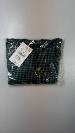 Zara РУБАШКА В КЛЕТКУ С ВОРОТНИКОМ-СТОЙКОЙ Green | 6632/594/500