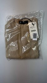 Zara ОДНОТОННЫЙ ТОП С КОРОТКИМИ РУКАВАМИ Stone | 9598/101/806