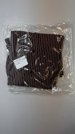 Zara РУБАШКА OVERSIZE ИЗ ПОПЛИНА В ПОЛОСКУ Dark brown | 8823/531/716
