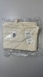 Zara Хлопковая сумка для покупок Light beige | 1562/019/052