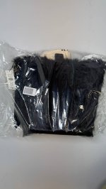 Zara СУМКА-МЕШОК ИЗ ИСКУССТВЕННОГО МЕХА Black | 6466/610/800