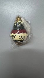 Zara Рождественское украшение ёлочка из бумаги-маше в форме капли Multicoloured | 7636/060/999