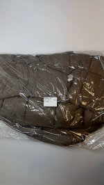 Zara Куртка короткая пуховая с поясом коллекции zw Taupe grey | 5320/240/832