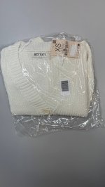 Stradivarius Вязаный кардиган на пуговицах Ecru|7549/210