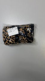 Zara Набор велюровых полотенец с леопардовым принтом (набор из 3 шт.) Leopard | 3549/002/051