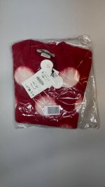 Zara ТОП ИЗ ТРИКОТАЖА С НАЧЕСОМ И ПРИНТОМ В ГОРОШЕК HARRY LAMBERT FOR ZARA X DISNEY Red | 0021/504/600