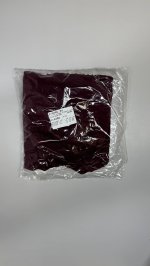 Zara ТОЛСТОВКА С ПРИНТОМ-НАДПИСЬЮ Burgundy | 5643/628/681
