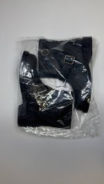 Zara КОЖАНЫЕ САПОГИ С ПРЯЖКАМИ Black | 2068/720/800