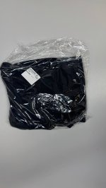 Bershka Асимметричный свитер с низом в рубчик Black | 7120/693/800