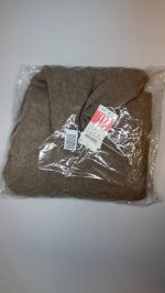 Zara Халат из кашемира Brown / Taupe | 9118/434/737