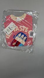 Zara Футболка с принтом сардины Faded pink | 0377/950/633