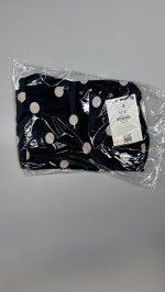 Bershka Футболка асимметричного кроя с длинным рукавом White / Black | 7545/360/060