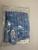 Zara ДЖИНСЫ В ПОЛОСКУ С ТЕКСТУРОЙ Blue | 0840/336/400