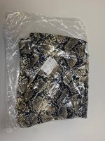 Zara АТЛАСНАЯ ЮБКА МИДИ С АНИМАЛИСТИЧЕСКИМ ПРИНТОМ Snake | 5029/202/038