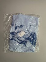 Bershka Футболка с принтом Sabrina Carpenter Light blue | 2428/705/106