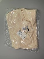 Zara РУБАШКА ОВЕРСАЙЗ С ЗАВЯЗКАМИ Light beige | 3067/042/721