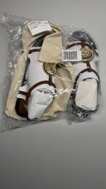 Zara САНДАЛИИ С МЕТАЛЛИЧЕСКИМ ДЕКОРОМ Brown | 2647/610/105