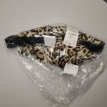 Zara ШИРОКИЕ БРЮКИ ИЗ АТЛАСА С РЕМНЕМ Leopard | 8798/266/051