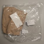 Zara МИНИМАЛИСТИЧНАЯ ФУТБОЛКА С КОРОТКИМИ РУКАВАМИ Beige marl | 2335/637/720