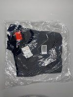 Massimo Поло с длинным рукавом в полоску BLACK|6238/943