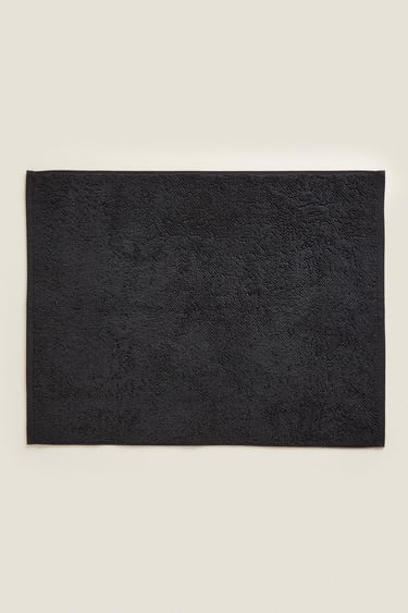 Zara Нескользкий однотонный коврик для ванны