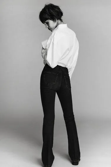 Джинсы ZW коллекции BOOTCUT средней посадки с контуром