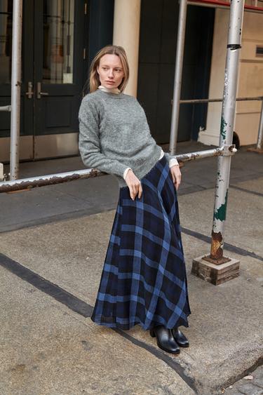 Zara Свитер из шерсти и альпаки