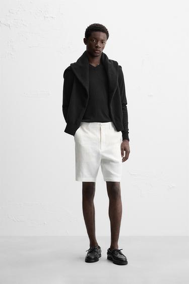 Zara Шорты из 100% льна
