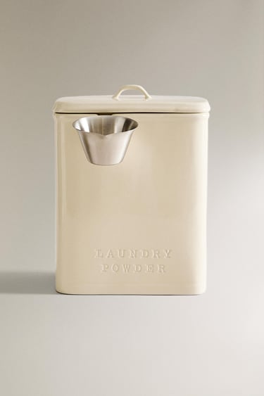 Zara Банка для стирального порошка с ковшом