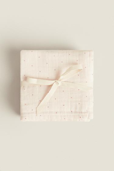 Zara Набор детских мультцветных муслиновых салфеток (упаковка из 3 штук) купить с доставкой.