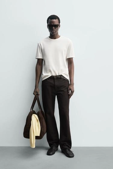 Футболка с вафельным плетением- Заказать в России