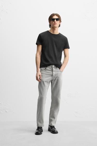 Zara Джинсы REGULAR STRAIGHT-LEG купить с доставкой.