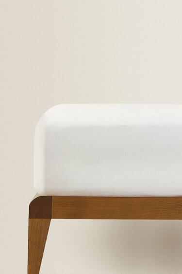 Zara Простая приталенная простыня