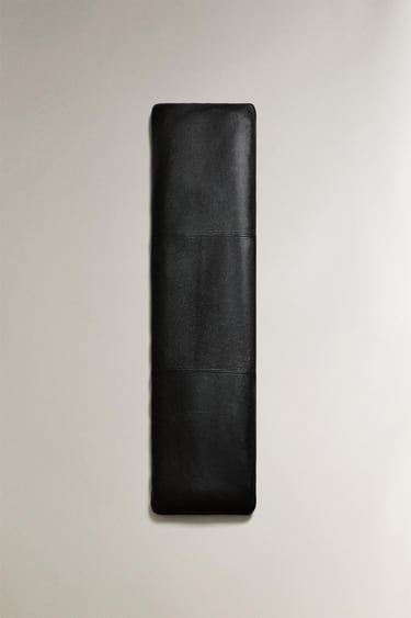 Zara Кожаная подушка для скамьи купить с доставкой.