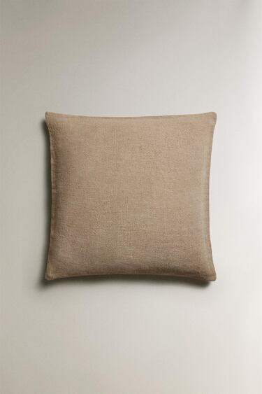 Zara Покрывало PLAIN WASHED LINEN BEDSPREAD CUSHION COVER
