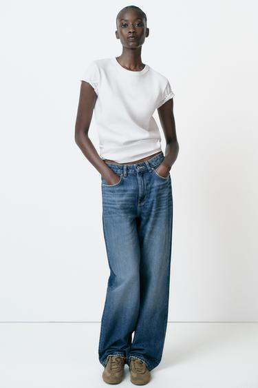 Zara Футболка INTERLOCK