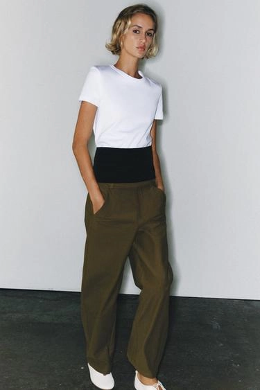 Футболка с коротким рукавом из интерлока- Заказать в России